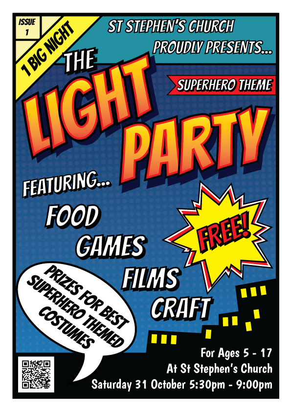Cinderford Light Party Poster